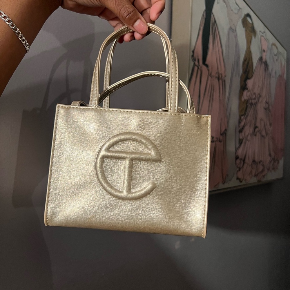 Gold Telfar Bag